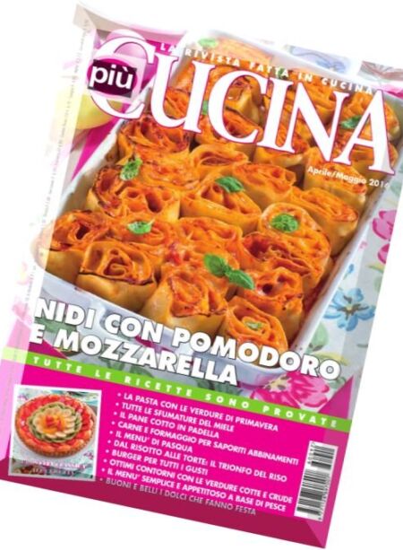 piuCUCINA – Aprile-Maggio 2016 Cover