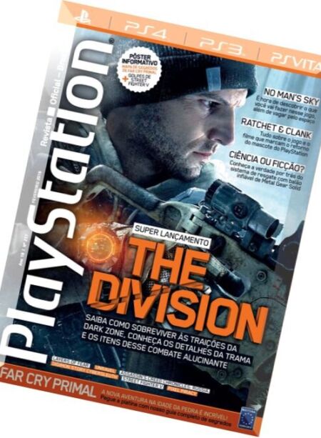 Playstation Brazil – Marco 2016 Cover