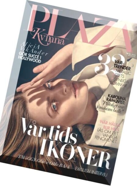 Plaza Kvinna – Mars 2016 Cover
