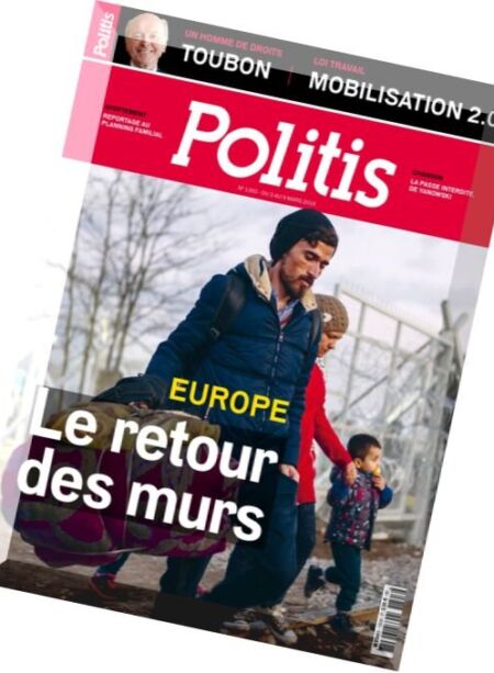 Politis – 3 au 9 Mars 2016 Cover