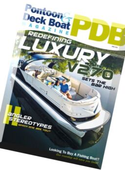 Pontoon & Deck Boat – April 2016