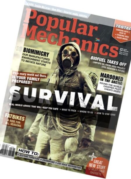 Popular Mechanics South Africa – April 2016 Cover