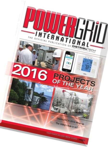 power Grid international – March 2016 Cover