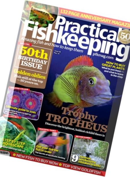 Practical Fishkeeping – May 2016 Cover