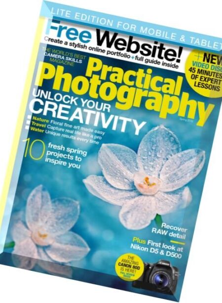 Practical Photography – Spring 2016 Cover