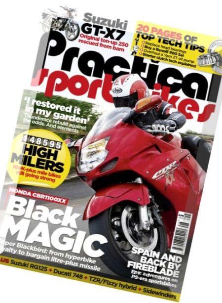 Practical Sportsbikes – April 2016 Cover