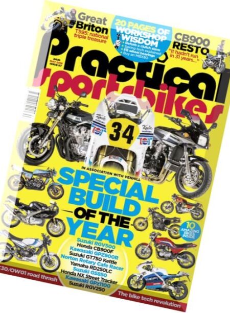 Practical Sportsbikes – May 2016 Cover