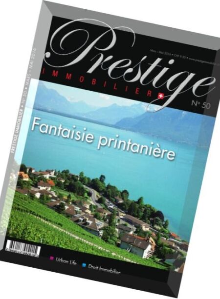 Prestige Immobilier – Mars-Mai 2016 Cover