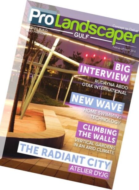 Pro Landscaper Gulf – February-March 2016 Cover