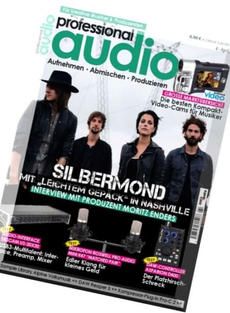 Professional Audio – April 2016 Cover