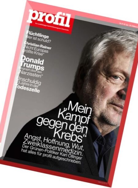 Profil – 29 Februar 2016 Cover