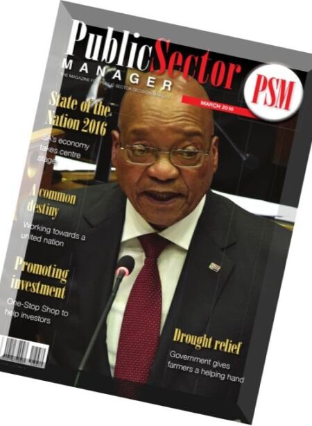 PSM.Public Sector Manager – March 2016 Cover
