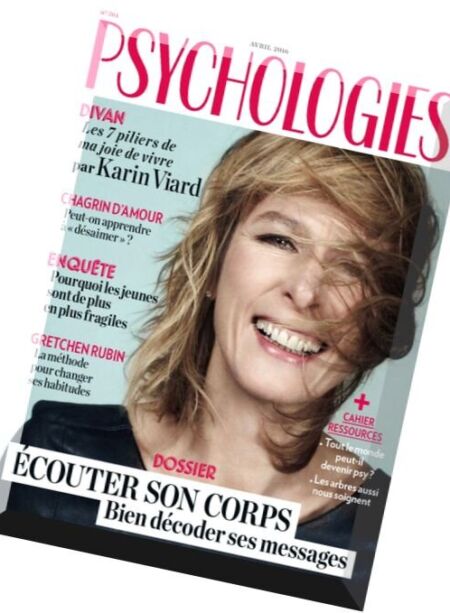 Psychologies France – Avril 2016 Cover