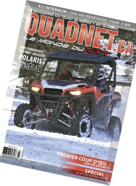 Quadnet – Avril-Mai 2016 Cover