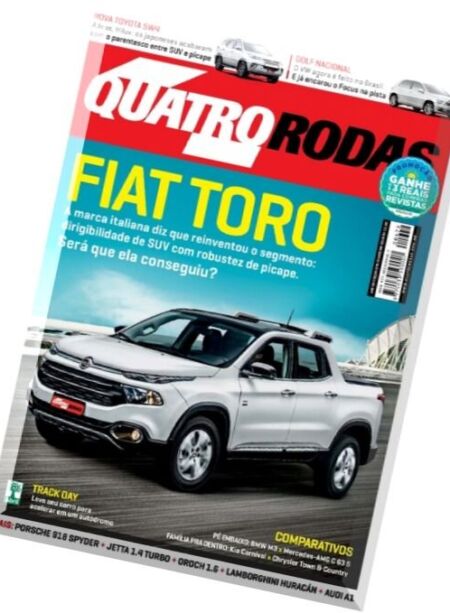 Quatro Rodas Brasil – Ed. 679, Fevereiro de 2016 Cover