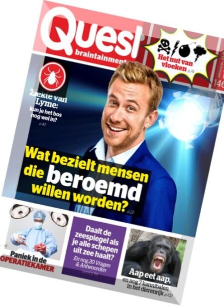 Quest – April 2016 Cover