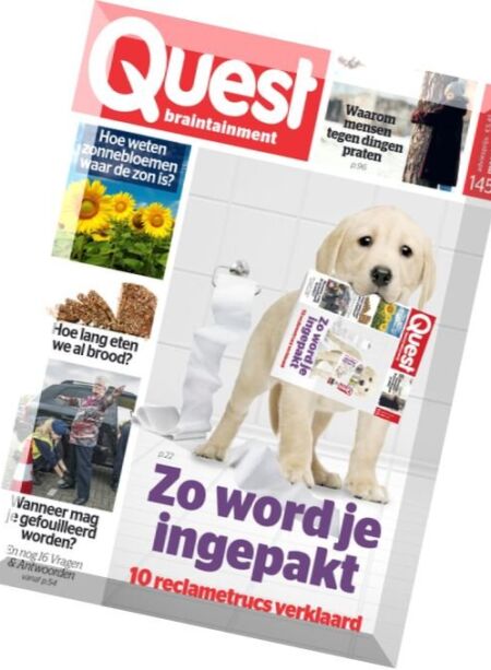 Quest – Maart 2016 Cover