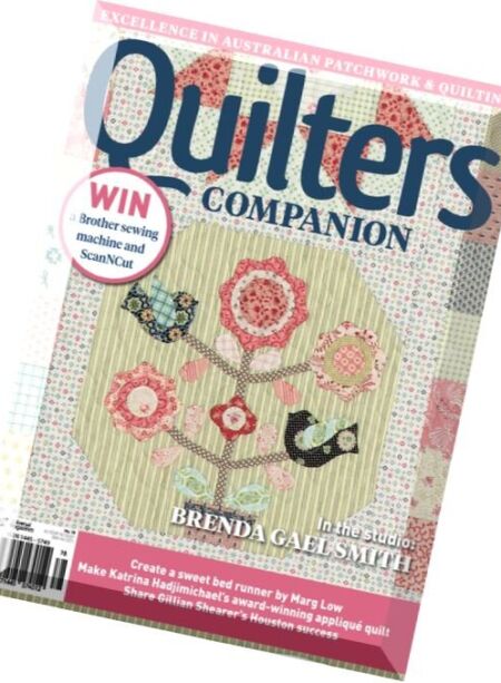 Quilters Companion – March-April 2016 Cover