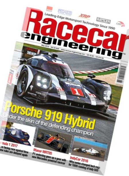 Racecar Engineering – May 2016 Cover