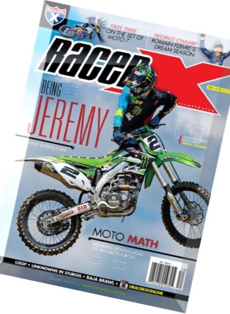 Racer X Illustrated – December 2015 Cover