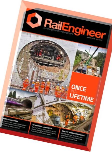 Rail Engineer – March 2016 Cover