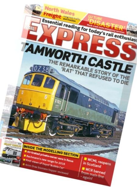Rail Express – April 2016 Cover