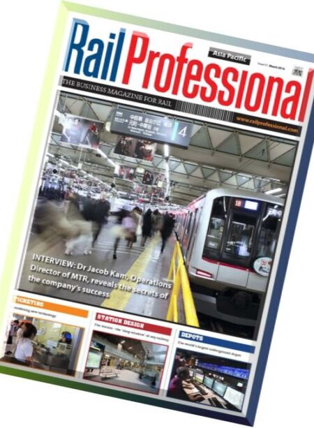 Rail Professional Asia Pacific – March 2016 Cover