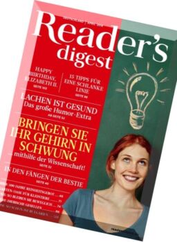 Readers Digest Germany – April 2016