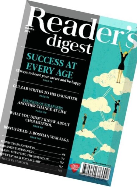 Reader’s Digest India – March 2016 Cover