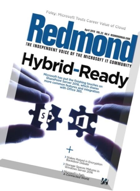 REDMOND Magazine – April 2016 Cover