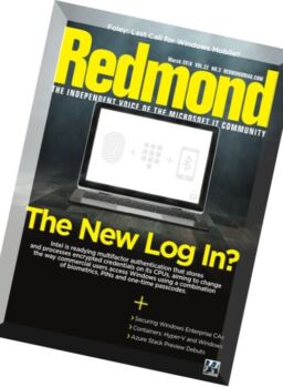 Redmond Magazine – March 2016