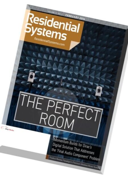 Residential Systems – February 2016 Cover