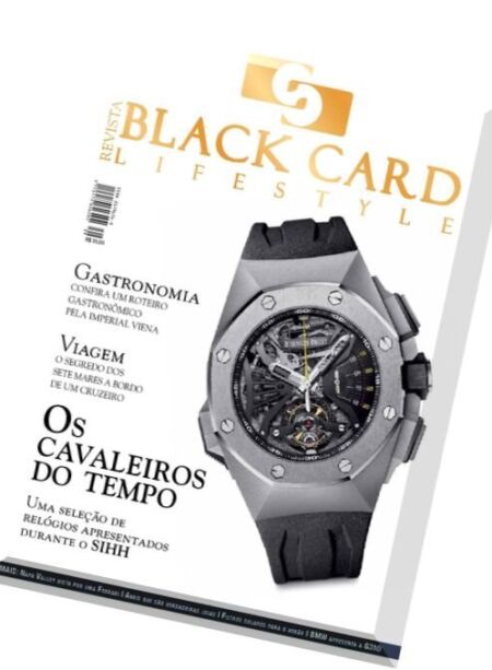 Revista Black Card Lifestyle – Fevereiro 2016 Cover