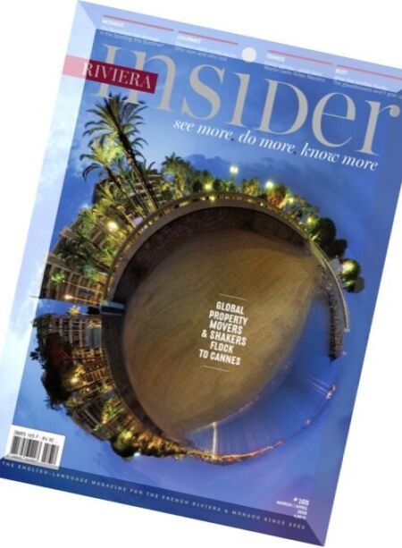 Riviera Insider – March-April 2016 Cover