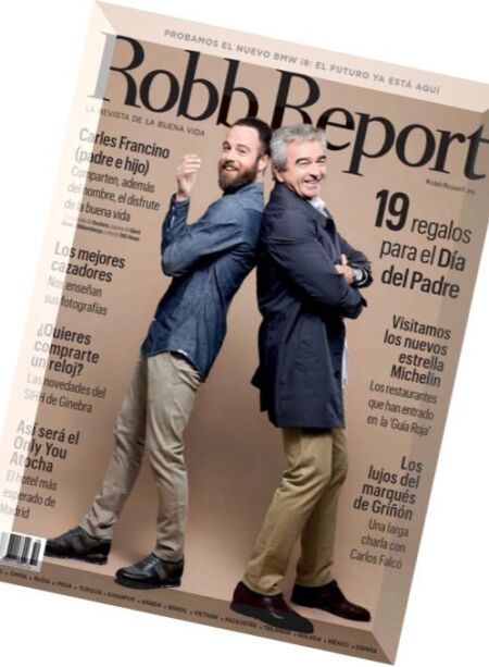 Robb Report Spain – Marzo 2016 Cover