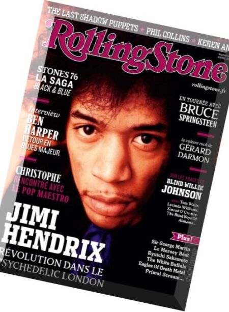 Rolling Stone France – Avril 2016 Cover