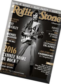 Rolling Stone France – Mars 2016