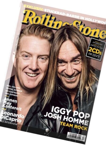 Rolling Stone Germany – Marz 2016 Cover