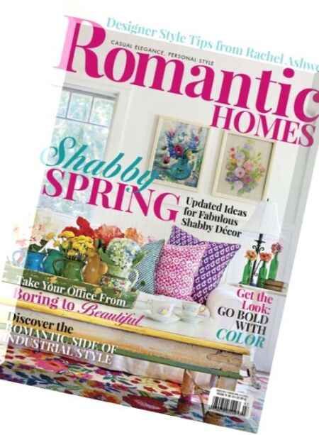 Romantic Homes – March 2016 Cover