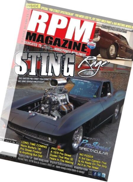 RPM Magazine – March 2016 Cover