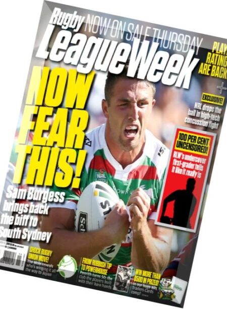 Rugby League Week – 10 March 2016 Cover