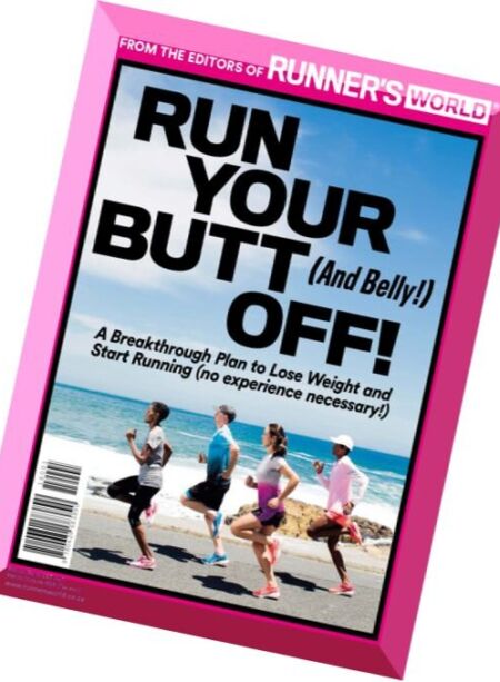 Runner’s World South Africa – Run Your Butt Off 2016 Cover