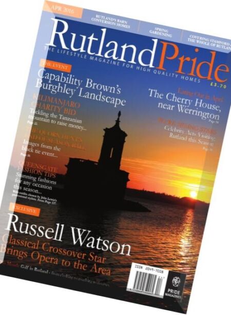 Rutland Pride – April 2016 Cover