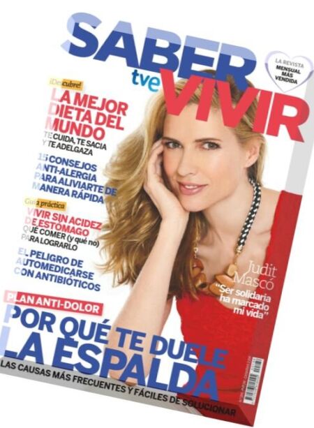 Saber Vivir – N.186, 2016 Cover
