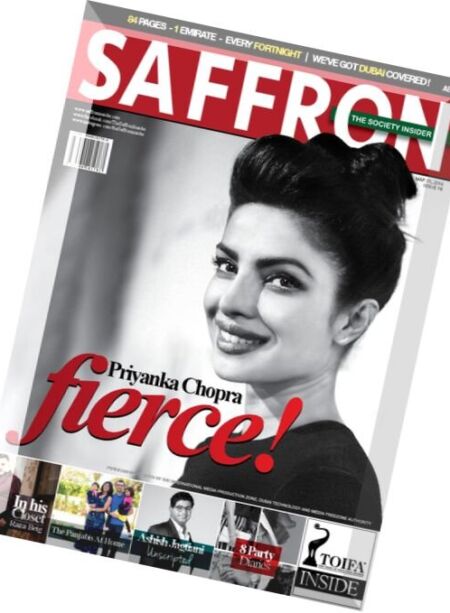 Saffron – 1 March 2016 Cover