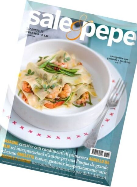 Sale & Pepe – Aprile 2016 Cover