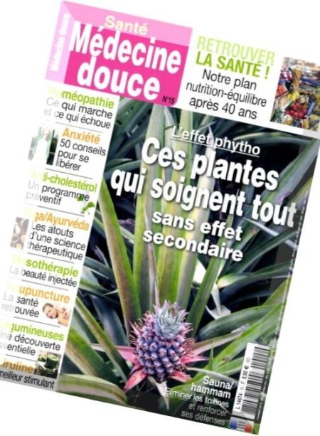 Sante Medecine Douce – Mars-Mai 2016 Cover