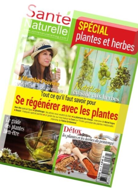 Sante Naturelle – Hors Serie – Avril 2016 Cover