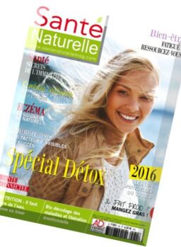 Sante Naturelle – Mars-Avril 2016