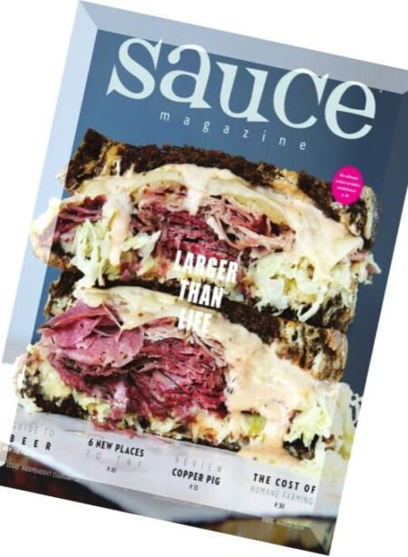Sauce Magazine – March 2016 Cover